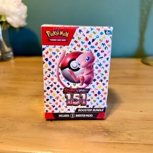 Pokémon Scarlet & Violet 151 Booster Bundle | Sealed | 6 Packs | Collectible